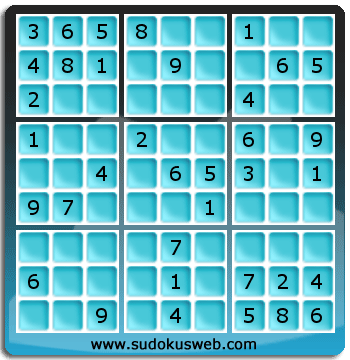 Sudoku von einfacher höhe