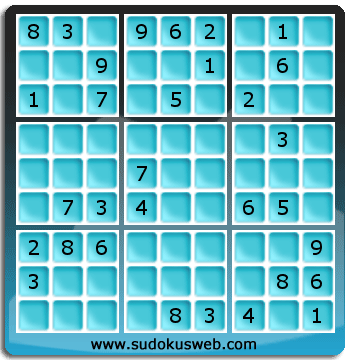 Sudoku von mittelmässiger höhe