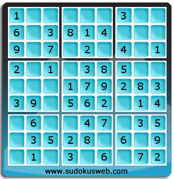 Sudoku von sehr einfacher höhe