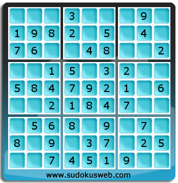 Sudoku de Nivell Molt Fàcil