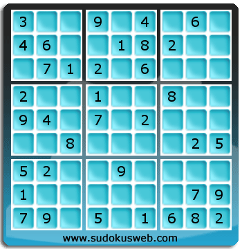 Nivel Facil de Sudoku