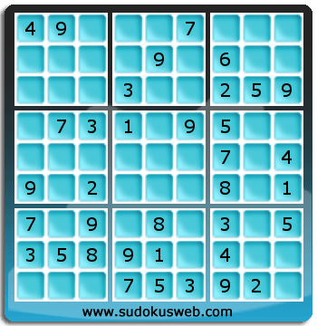 Nivel Facil de Sudoku