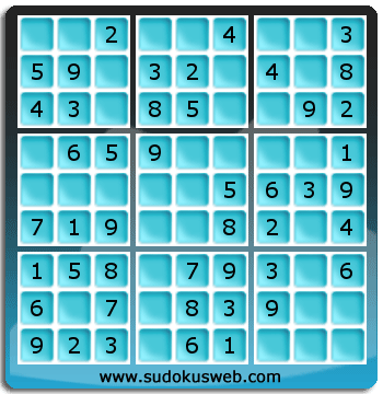 Sudoku de Niveau Très Facile