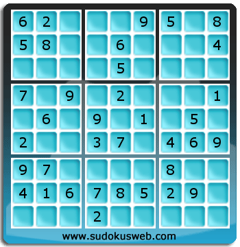 Sudoku von einfacher höhe