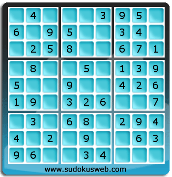 Sudoku de Niveau Très Facile