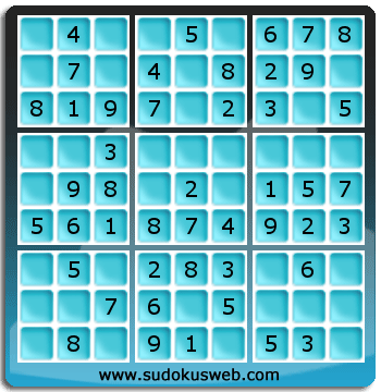 Very Easy Level Sudoku