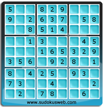 Sudoku de Nivell Molt Fàcil