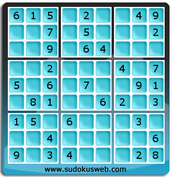 Sudoku de Nivell Fàcil Sudoku de Nivell Fàcil