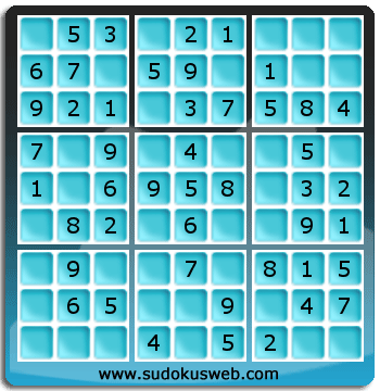 Very Easy Level Sudoku Very Easy Level Sudoku