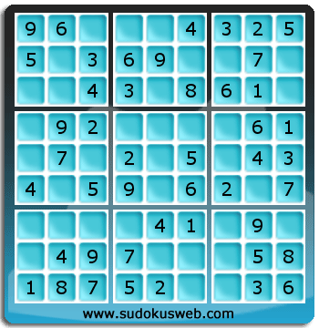 Sudoku de Nivel Muy Fácil