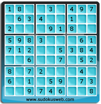 Sudoku de Niveau Très Facile