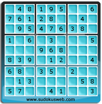 Very Easy Level Sudoku