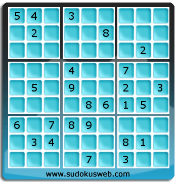 Sudoku von Fachmännischer höhe