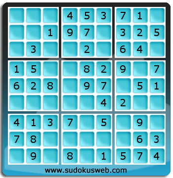 Very Easy Level Sudoku