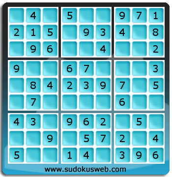 Sudoku de Niveau Très Facile