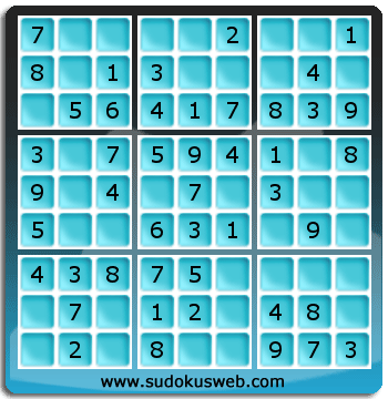 Sudoku de Nivel Muy Fácil