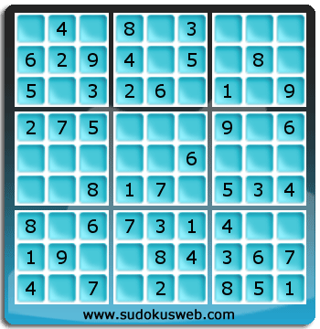 Sudoku de Niveau Très Facile