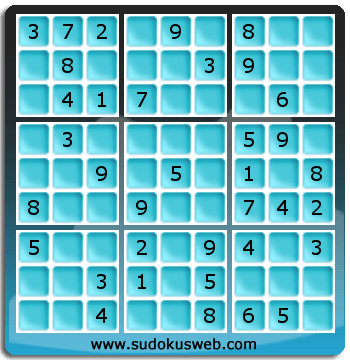 Sudoku von einfacher höhe