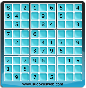 Sudoku von einfacher höhe