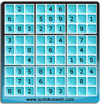 Sudoku de Nivell Molt Fàcil Sudoku de Nivell Molt Fàcil
