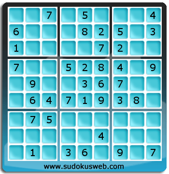 Sudoku de Nivell Fàcil Sudoku de Nivell Fàcil