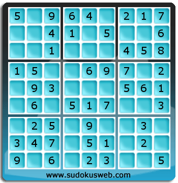 Sudoku de Niveau Très Facile