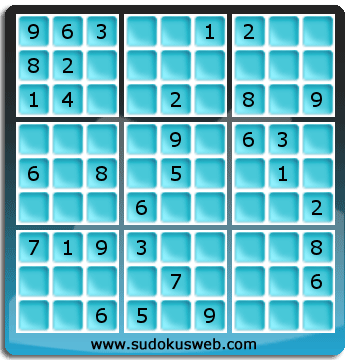 Sudoku von mittelmässiger höhe