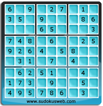 Sudoku de Niveau Très Facile