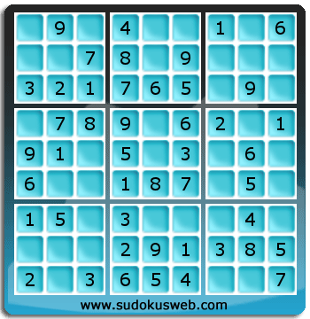 Nivel Muito Facil de Sudoku