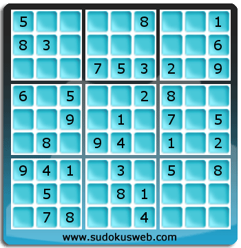 Nivel Facil de Sudoku