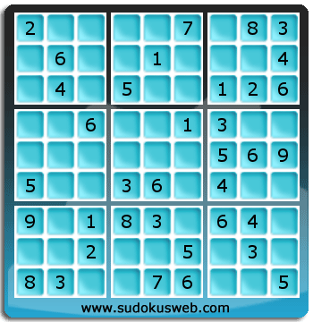 Sudoku de Nivell Fàcil Sudoku de Nivell Fàcil