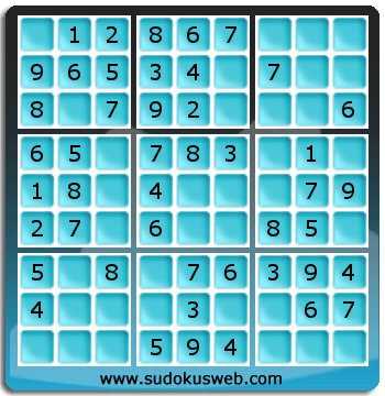 Sudoku de Niveau Très Facile