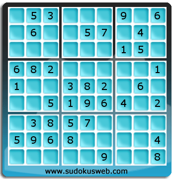 Sudoku von einfacher höhe