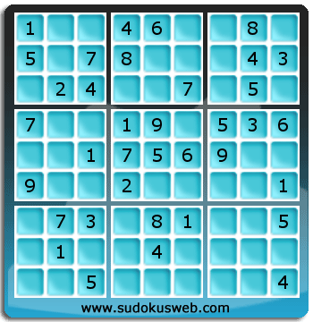 Sudoku von einfacher höhe