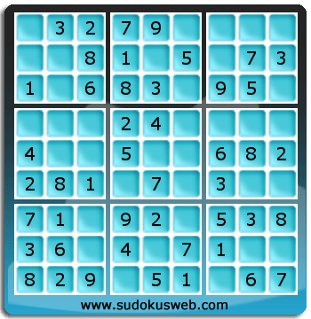 Sudoku de Niveau Très Facile Sudoku de Niveau Très Facile