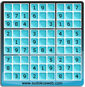 Nivel Muito Facil de Sudoku