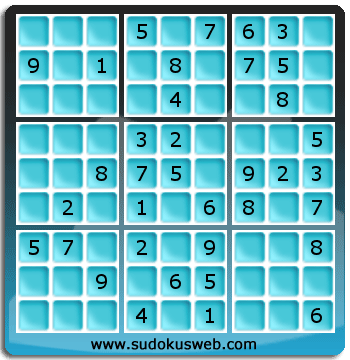 Sudoku von einfacher höhe Sudoku von einfacher höhe