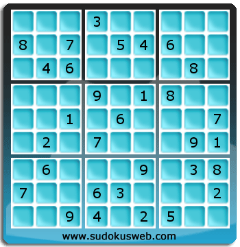 Sudoku von mittelmässiger höhe Sudoku von mittelmässiger höhe