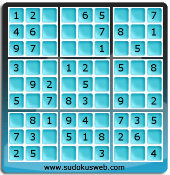 Sudoku de Nivel Muy Fácil