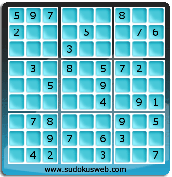 Sudoku von mittelmässiger höhe