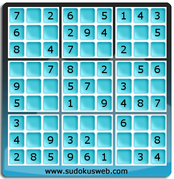 Sudoku de Niveau Très Facile Sudoku de Niveau Très Facile