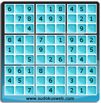 Sudoku de Niveau Très Facile Sudoku de Niveau Très Facile