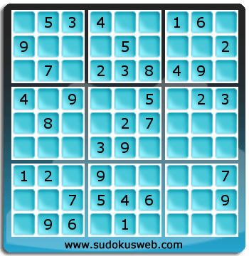 Sudoku de Niveau Facile Sudoku de Niveau Facile