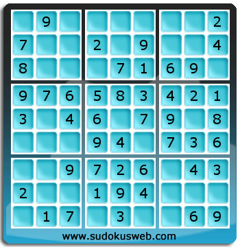 Sudoku de Niveau Très Facile