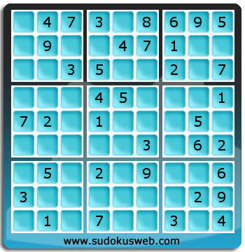 Sudoku de Niveau Facile Sudoku de Niveau Facile