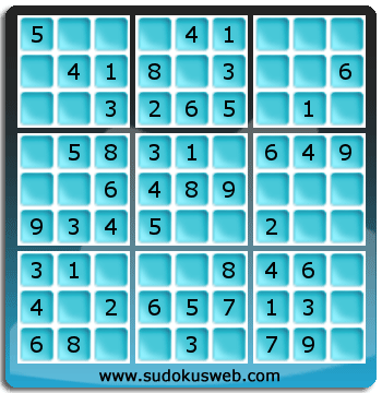 Nivel Muito Facil de Sudoku Nivel Muito Facil de Sudoku