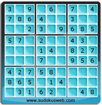 Sudoku von sehr einfacher höhe