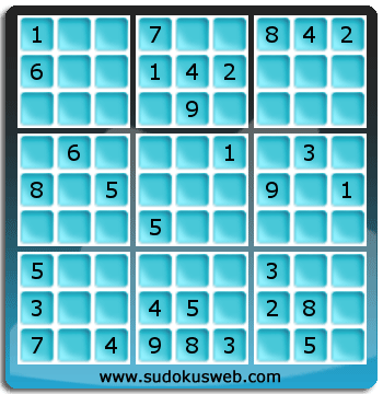 Sudoku von mittelmässiger höhe Sudoku von mittelmässiger höhe