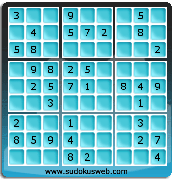 Sudoku von einfacher höhe