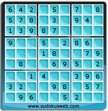 Sudoku de Nivel Muy Fácil